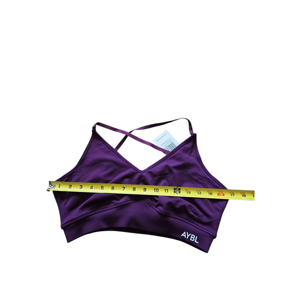AYBL Adapt Seamless Sports Bra Midnight Plum Purple XL‎ AY14932 New With Tags - Picture 7 of 7
